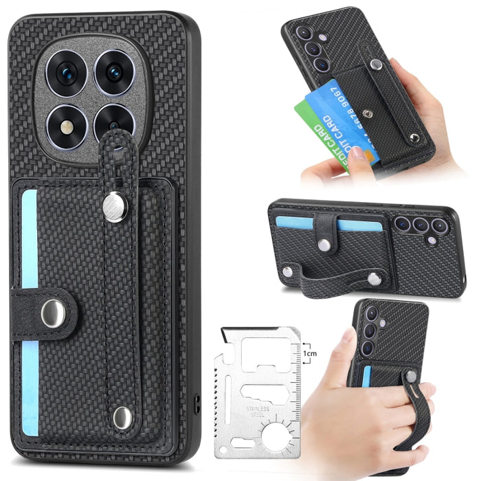 Muñequera Kickstand Wallet Back Phone Case con cuchillo de herramienta, For Redmi 15C 5G / 4G Global 171mm, For Xiaomi 15T, For Redmi K80 Pro / Poco F7 Ultra, For Redmi K80 / Poco F7 Pro, For Redmi Turbo 4, For Xiaomi Poco X7 Pro, For Xiaomi 15 Pro    ...