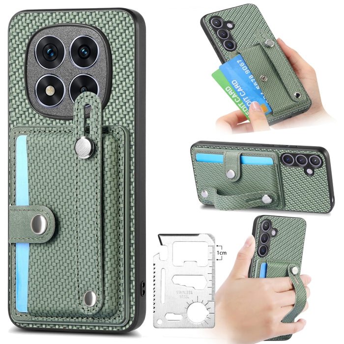 Muñequera Kickstand Wallet Back Phone Case con cuchillo de herramienta, For Redmi 15C 5G / 4G Global 171mm, For Xiaomi 15T, For Redmi K80 Pro / Poco F7 Ultra, For Redmi K80 / Poco F7 Pro, For Redmi Turbo 4, For Xiaomi Poco X7 Pro, For Xiaomi 15 Pro    ...