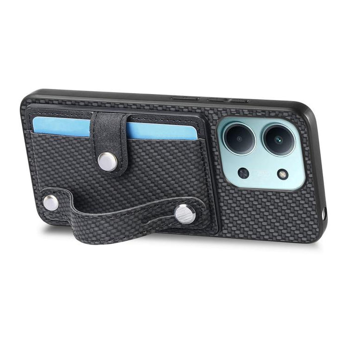 Muñequera Kickstand Wallet Back Phone Case con cuchillo de herramienta, For Redmi 15C 5G / 4G Global 171mm, For Xiaomi 15T, For Redmi K80 Pro / Poco F7 Ultra, For Redmi K80 / Poco F7 Pro, For Redmi Turbo 4, For Xiaomi Poco X7 Pro, For Xiaomi 15 Pro    ...