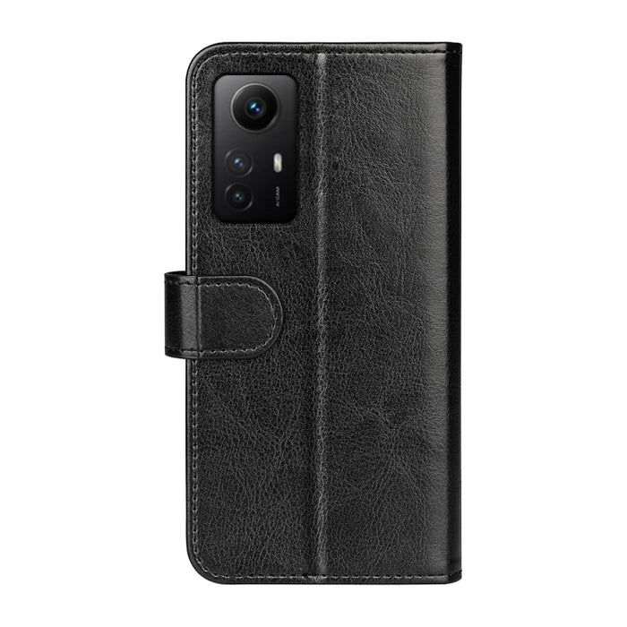 Estuche para teléfono de cuero con tapa horizontal con textura R64, For Redmi Note 12S