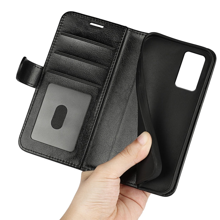 Estuche para teléfono de cuero con tapa horizontal con textura R64, For Redmi Note 12S