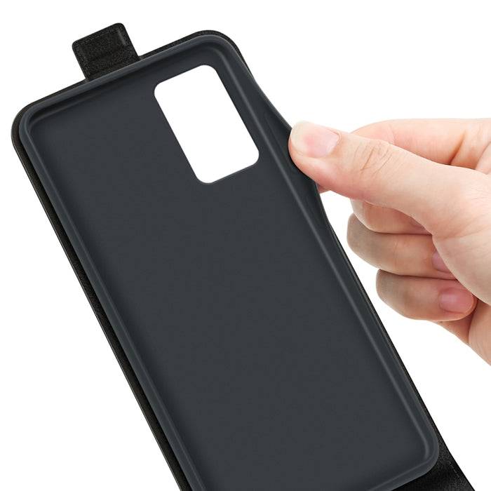 Estuche de cuero para teléfono con tapa vertical individual con textura R64, For Redmi Note 12S