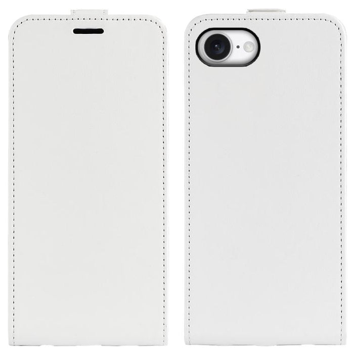 Estuche de cuero para teléfono con tapa vertical individual con textura R64