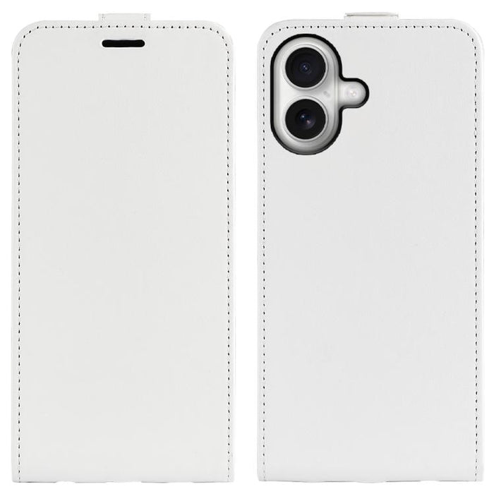 Estuche de cuero para teléfono con tapa vertical individual con textura R64