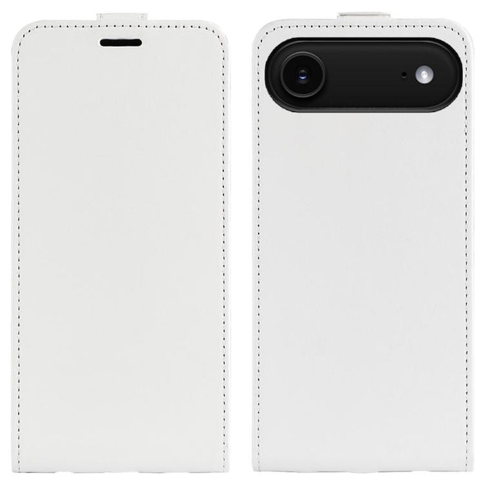 Estuche de cuero para teléfono con tapa vertical individual con textura R64