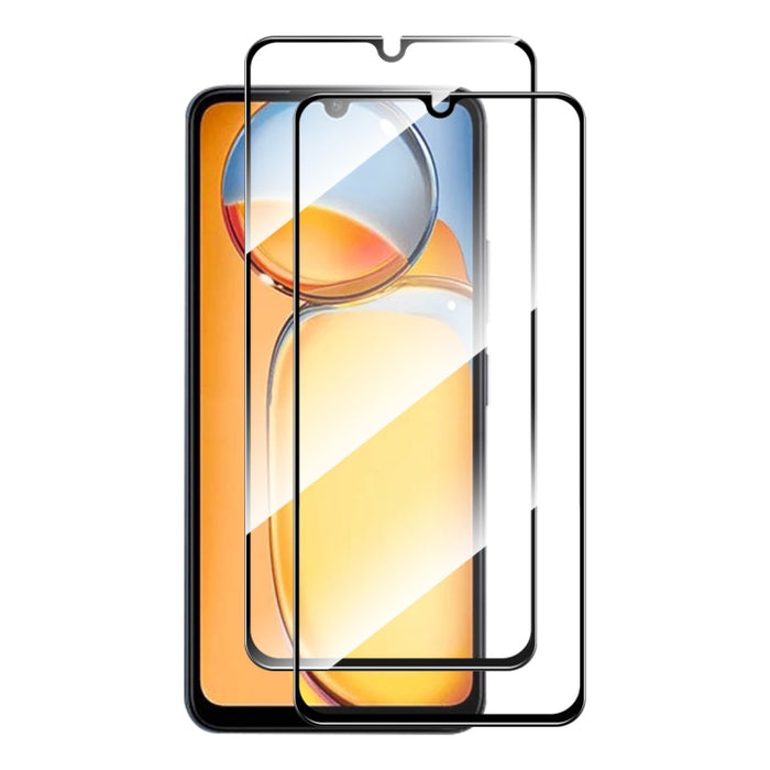 2 uds ENKAY Hat-Prince Full Glue alta película de vidrio templado de aluminio y silicio, For Redmi Note 15 Pro 5G Global 163.6mm, For Redmi 15C Global 171.5mm / Poco C85, For Redmi 15C 5G / 4G EU 173mm, For Redmi 13X, For Redmi Note 14S 4G             ...