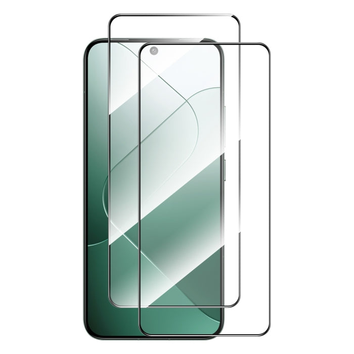 2 uds ENKAY Hat-Prince Full Glue alta película de vidrio templado de aluminio y silicio, For Redmi Note 15 Pro 5G Global 163.6mm, For Redmi 15C Global 171.5mm / Poco C85, For Redmi 15C 5G / 4G EU 173mm, For Redmi 13X, For Redmi Note 14S 4G             ...
