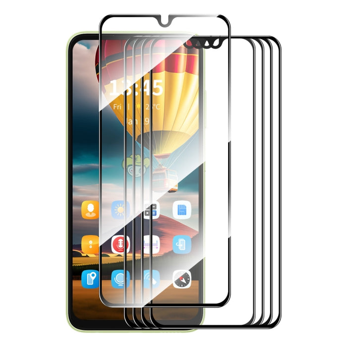 5 uds ENKAY Hat-Prince Full Glue alta película de vidrio templado de aluminio y silicio, For Redmi Note 15 Pro 5G Global 163.6mm, For Redmi 15C Global 171.5mm / Poco C85, For Redmi 15C 5G / 4G EU 173mm, For Redmi 13X, For Redmi Note 14S 4G             ...