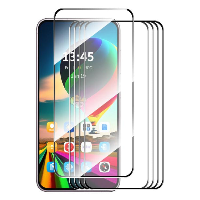 5 uds ENKAY Hat-Prince Full Glue alta película de vidrio templado de aluminio y silicio, For Redmi Note 15 Pro 5G Global 163.6mm, For Redmi 15C Global 171.5mm / Poco C85, For Redmi 15C 5G / 4G EU 173mm, For Redmi 13X, For Redmi Note 14S 4G             ...