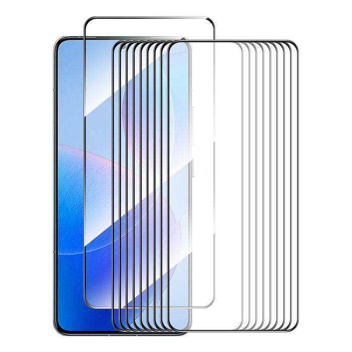 10 Uds ENKAY Hat-Prince Full Glue película de vidrio templado de aluminio y silicio, For Redmi Note 15 Pro 5G Global 163.6mm, For Redmi 15C Global 171mm / Poco C85, For Redmi 15C 5G / 4G EU 173mm, For Redmi 13X, For Redmi Note 14S 4G, For Redmi Turbo 4...