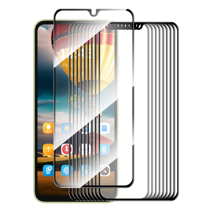 10 Uds ENKAY Hat-Prince Full Glue película de vidrio templado de aluminio y silicio, For Redmi Note 15 Pro 5G Global 163.6mm, For Redmi 15C Global 171mm / Poco C85, For Redmi 15C 5G / 4G EU 173mm, For Redmi 13X, For Redmi Note 14S 4G, For Redmi Turbo 4...