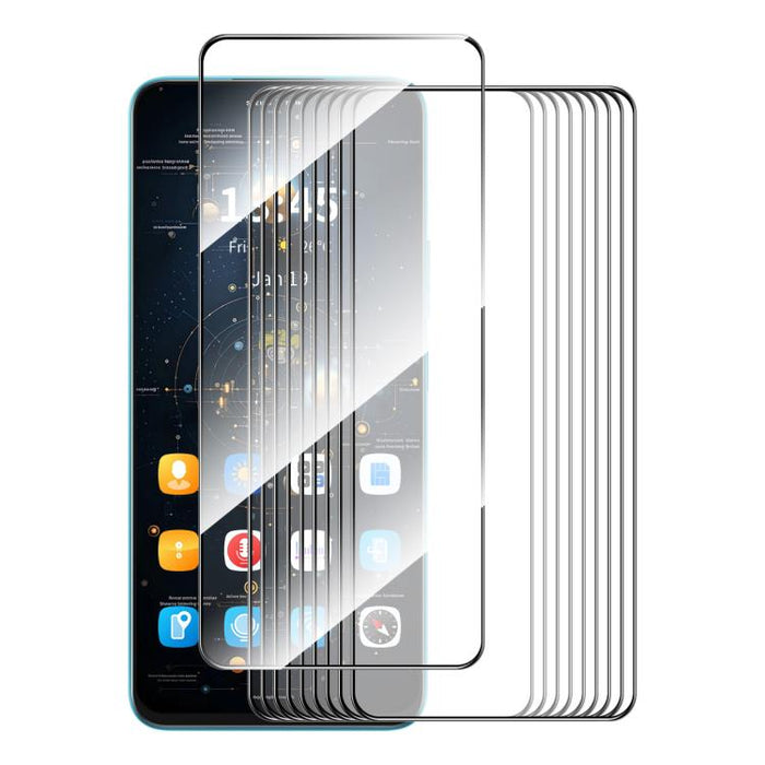 10 Uds ENKAY Hat-Prince Full Glue película de vidrio templado de aluminio y silicio, For Redmi Note 15 Pro 5G Global 163.6mm, For Redmi 15C Global 171mm / Poco C85, For Redmi 15C 5G / 4G EU 173mm, For Redmi 13X, For Redmi Note 14S 4G, For Redmi Turbo 4...