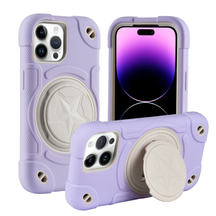 Shield PC Funda híbrida de silicona para teléfono