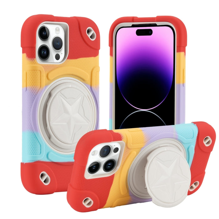 Shield PC Funda híbrida de silicona para teléfono