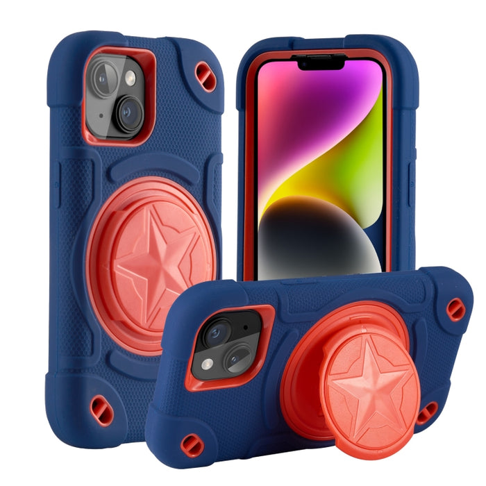 Shield PC Funda híbrida de silicona para teléfono
