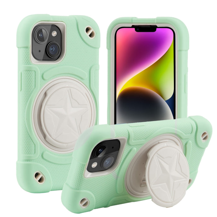 Shield PC Funda híbrida de silicona para teléfono