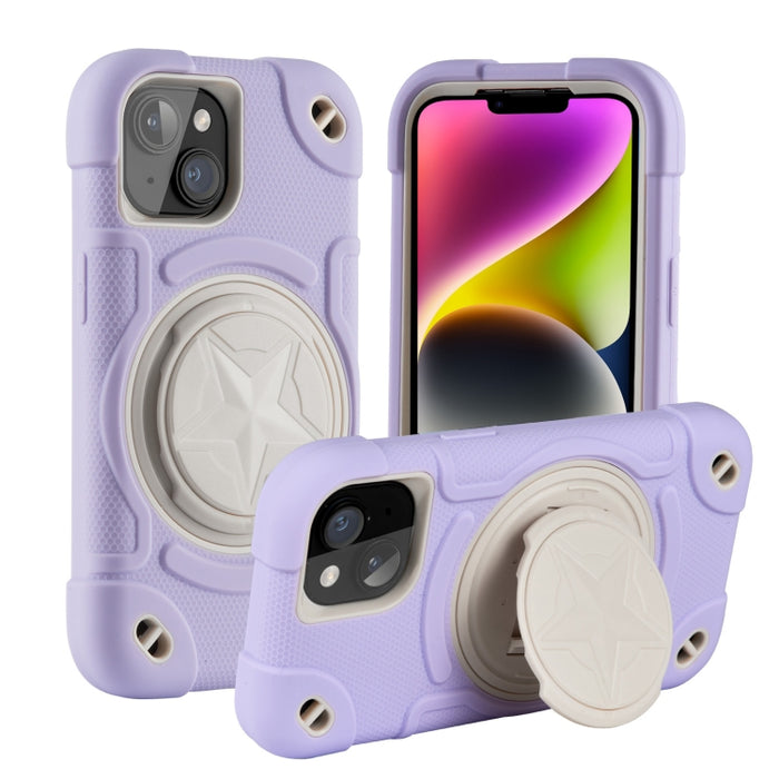 Shield PC Funda híbrida de silicona para teléfono