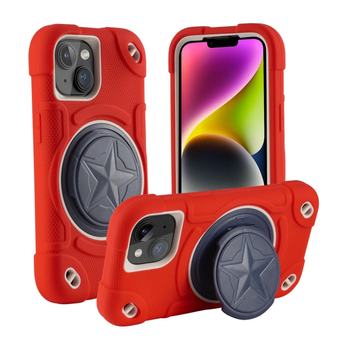 Shield PC Funda híbrida de silicona para teléfono