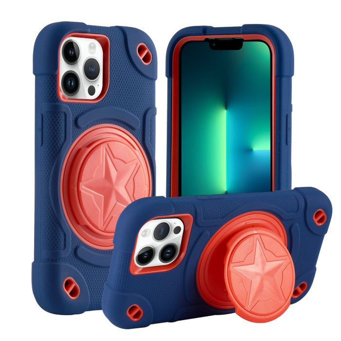 Shield PC Funda híbrida de silicona para teléfono