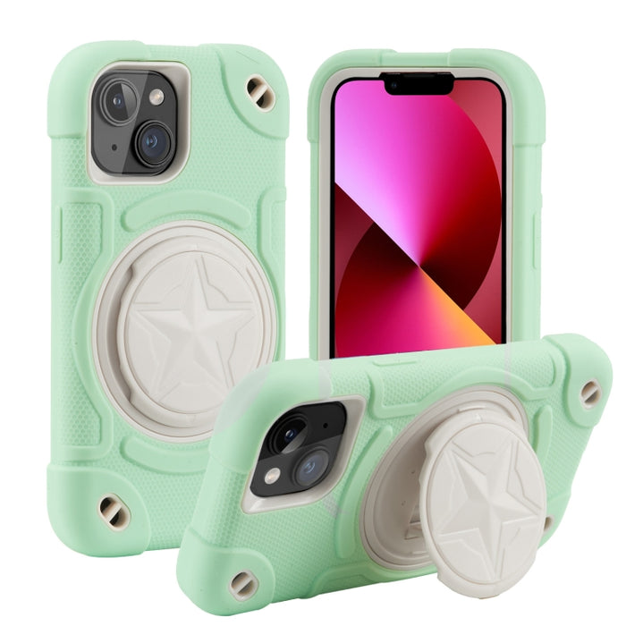 Shield PC Funda híbrida de silicona para teléfono