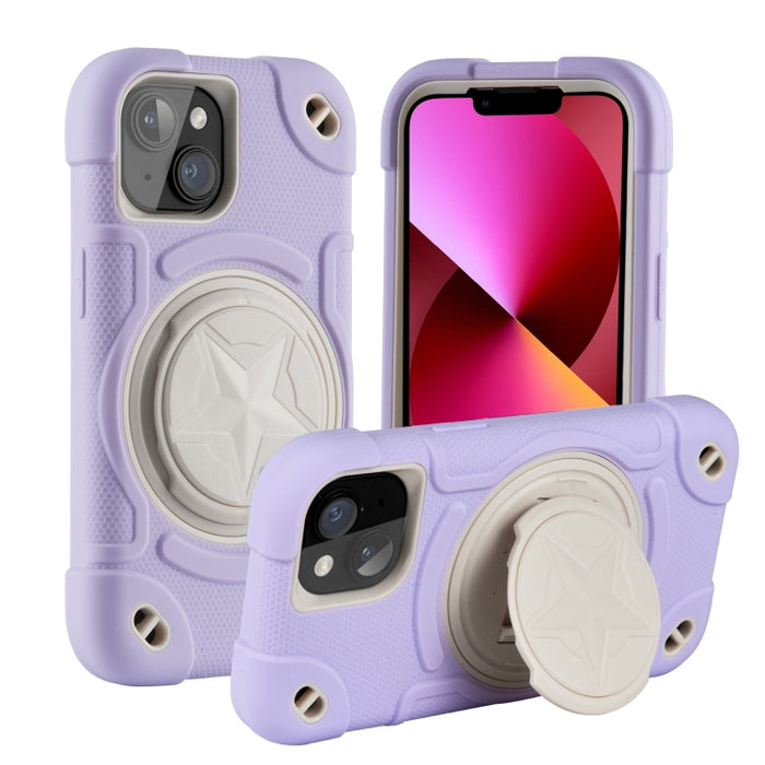 Shield PC Funda híbrida de silicona para teléfono