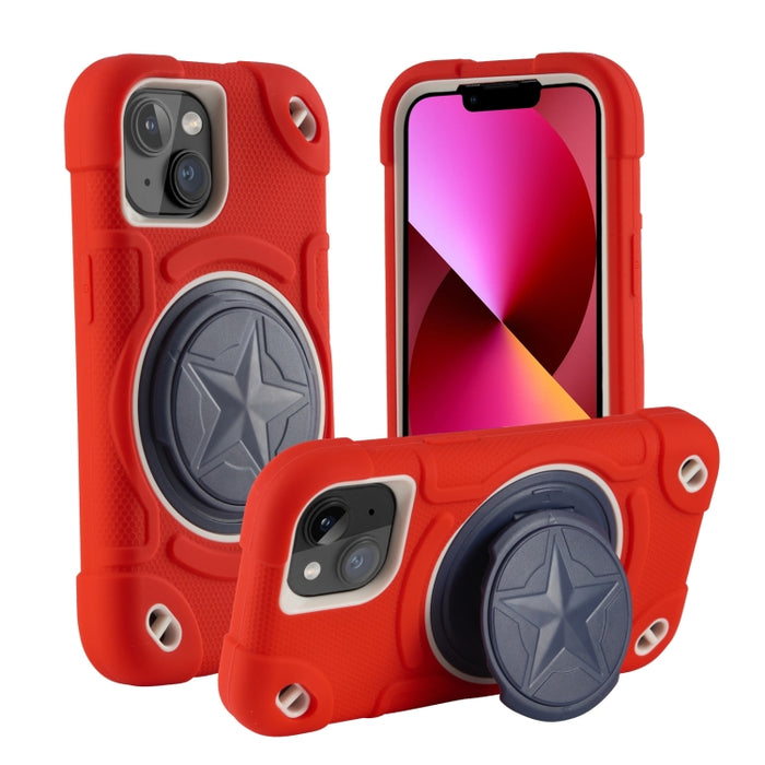 Shield PC Funda híbrida de silicona para teléfono