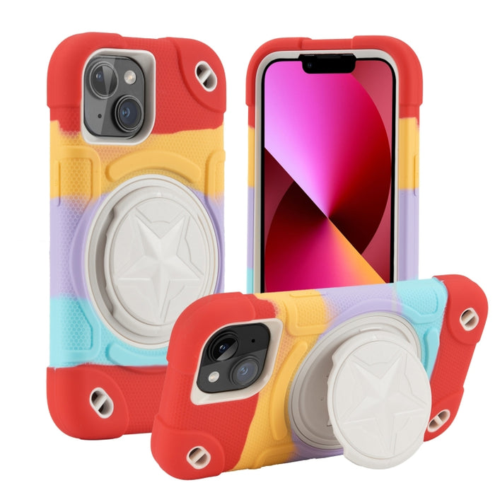Shield PC Funda híbrida de silicona para teléfono