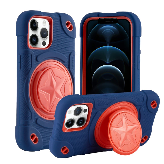 Shield PC Funda híbrida de silicona para teléfono