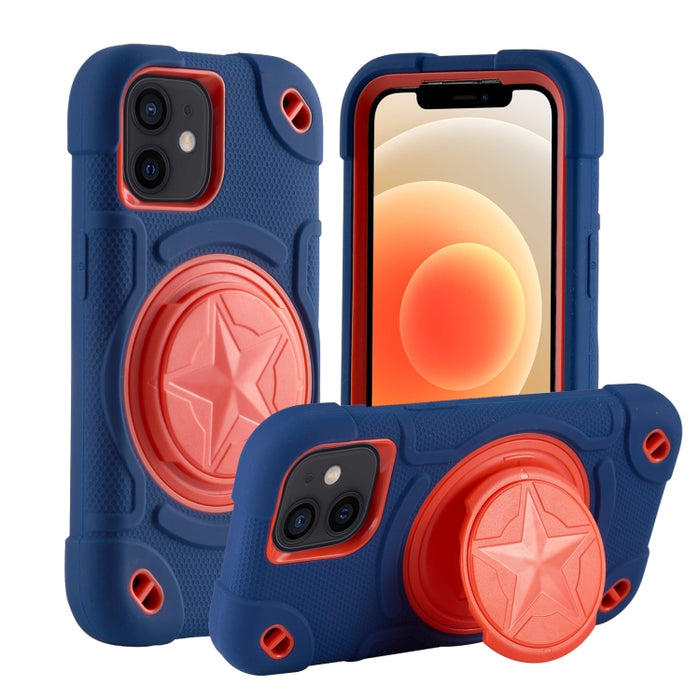 Shield PC Funda híbrida de silicona para teléfono