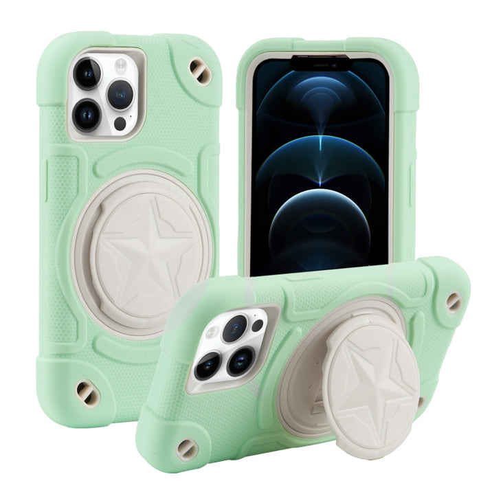 Shield PC Funda híbrida de silicona para teléfono