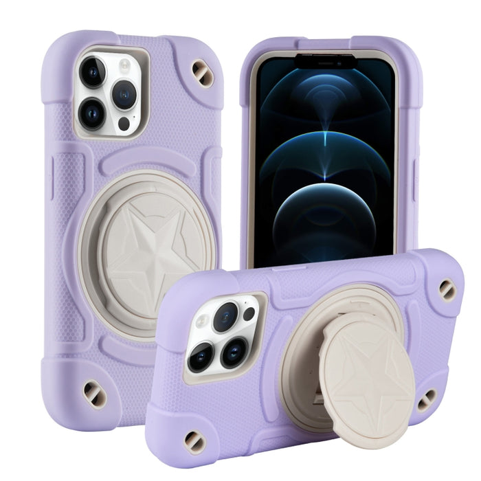 Shield PC Funda híbrida de silicona para teléfono