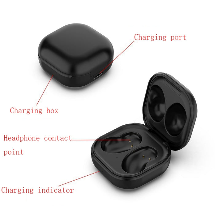 Caja de carga de auriculares inalámbricos, For Samsung Galaxy Galaxy Buds Live SM-R180