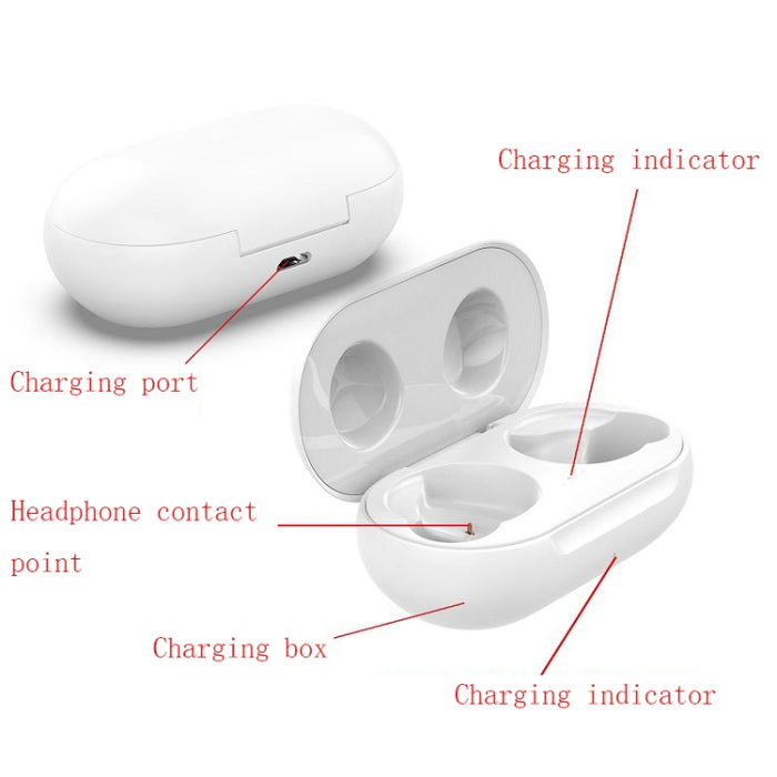 Caja de carga de auriculares inalámbricos, For Samsung Galaxy Galaxy Buds+ SM-R175, For Samsung Galaxy Galaxy Buds SM-R170