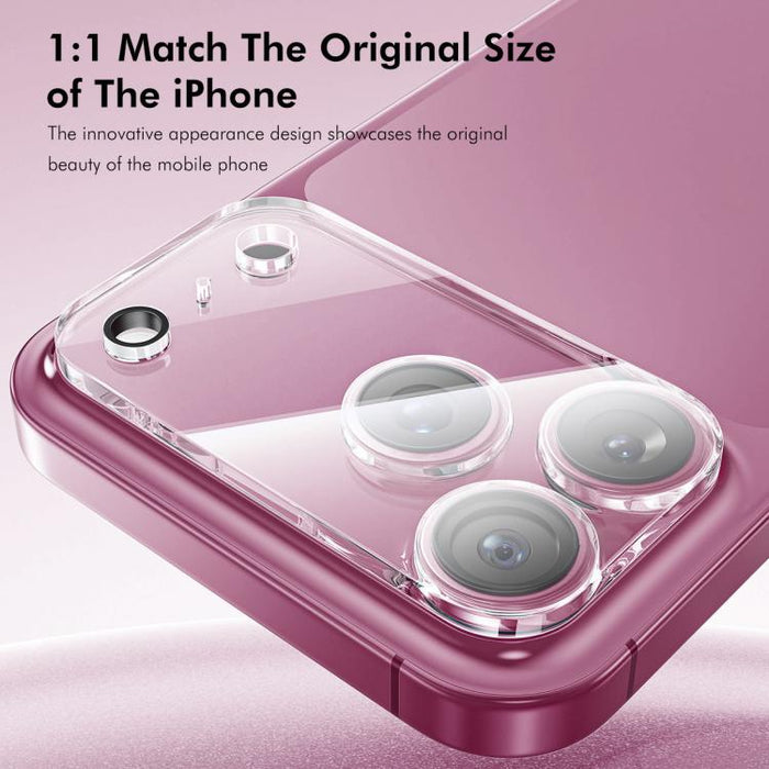 2 uds ENKAY Hat-Prince 9H lente de cámara trasera película de vidrio templado, For iPhone 17 Pro Max, For iPhone 17 Pro, For iPhone 17, For iPhone Air, For iPhone 16e, For iPhone 15 Pro / 15 Pro Max, For iPhone 15 / 15 Plus, For iPhone 16 Pro / 16 Pro ...
