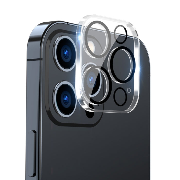 ENKAY Hat-Prince Black Ring 9H Lente de la cámara trasera Película de vidrio templado, For iPhone 17 Pro Max, For iPhone 17 Pro, For iPhone 17, For iPhone Air, For iPhone 16 Pro / 16 Pro Max, For iPhone 16 / 16 Plus, For iPhone 15 Pro / 15 Pro Max     ...