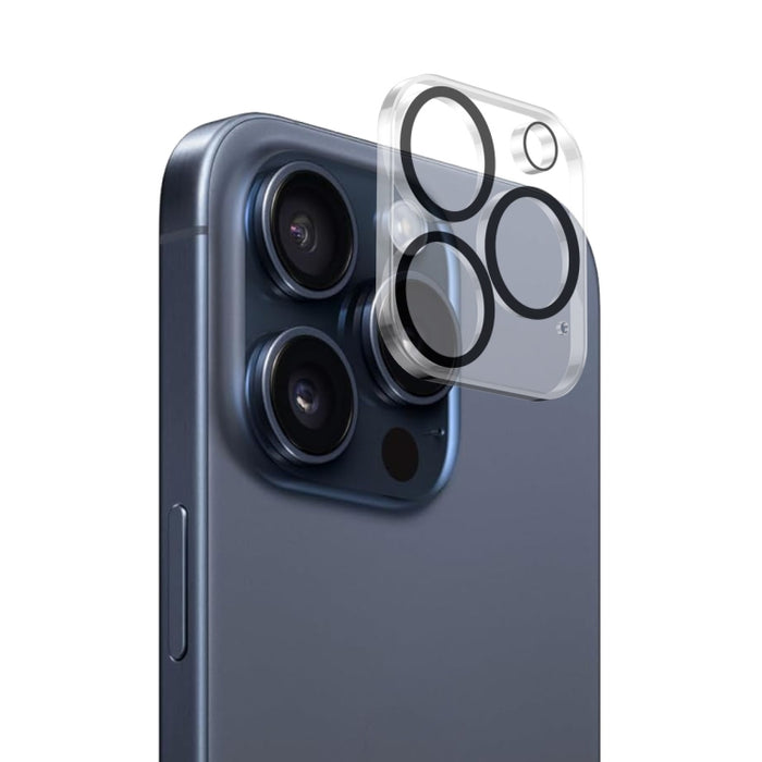 ENKAY Hat-Prince Black Ring 9H Lente de la cámara trasera Película de vidrio templado, For iPhone 17 Pro Max, For iPhone 17 Pro, For iPhone 17, For iPhone Air, For iPhone 16 Pro / 16 Pro Max, For iPhone 16 / 16 Plus, For iPhone 15 Pro / 15 Pro Max     ...