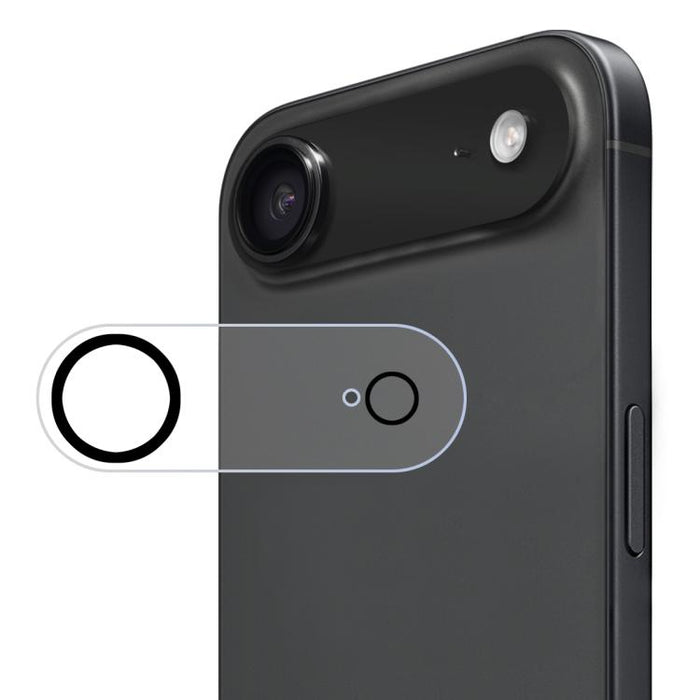 ENKAY Hat-Prince Black Ring 9H Lente de la cámara trasera Película de vidrio templado, For iPhone 17 Pro Max, For iPhone 17 Pro, For iPhone 17, For iPhone Air, For iPhone 16 Pro / 16 Pro Max, For iPhone 16 / 16 Plus, For iPhone 15 Pro / 15 Pro Max     ...