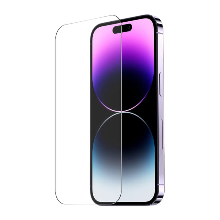 ENKAY 0.26mm 9H 2.5D Película de vidrio templado de alto aluminio y silicio, For iPhone 16 Pro Max, For iPhone 16 Pro, For iPhone 16 Plus, For iPhone 16, iPhone 16e, For iPhone 15 Pro Max, For iPhone 15 Pro, For iPhone 15 Plus, For iPhone 15
