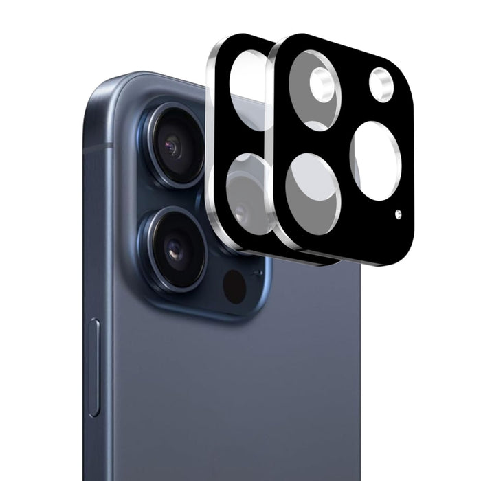 2 uds ENKAY Hat-Prince 9H lente de cámara trasera película de vidrio templado, For iPhone 16 Pro / 16 Pro Max, For iPhone 16 / 16 Plus, For iPhone 15 Pro / 15 Pro Max, For iPhone 15 / 15 Plus