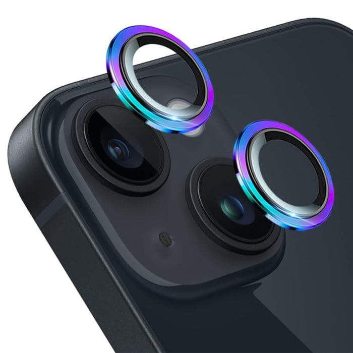 ENKAY AR Lente de cámara antirreflejo Película completa de vidrio, For iPhone 15 / 15 Plus