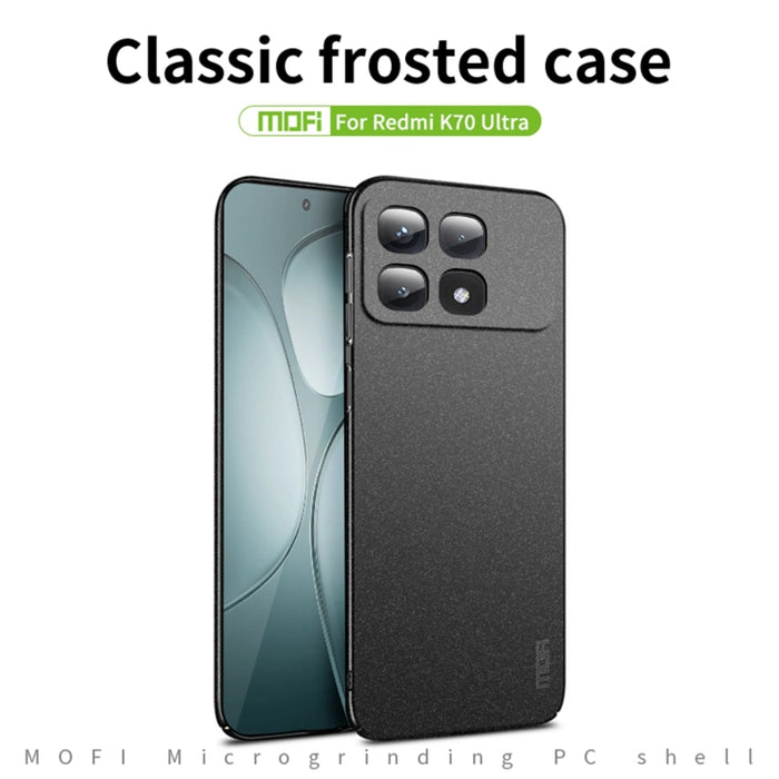 MOFI Fandun Series Frosted PC Estuche para teléfono todo incluido ultrafino, For Xiaomi Redmi K70 Ultra, For Xiaomi Redmi Turbo 3, For Xiaomi Civi 4 Pro, For Xiaomi Redmi Note 13 Pro 4G, For Xiaomi 14 Ultra, For Xiaomi Redmi Note 13 5G                 ...