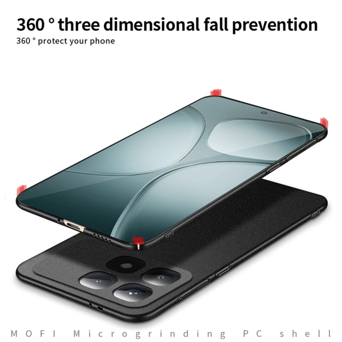 MOFI Fandun Series Frosted PC Estuche para teléfono todo incluido ultrafino, For Xiaomi Redmi K70 Ultra, For Xiaomi Redmi Turbo 3, For Xiaomi Civi 4 Pro, For Xiaomi Redmi Note 13 Pro 4G, For Xiaomi 14 Ultra, For Xiaomi Redmi Note 13 5G                 ...