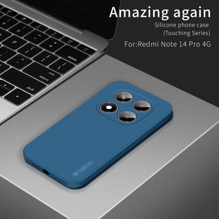 PINWUYO Sense Series Funda de teléfono de silicona líquida TPU, For Xiaomi Redmi Note 14 Pro 4G, For Redmi Note 14 4G 163.25mm, For Xiaomi 15 Pro, For Xiaomi 15, For Xiaomi Redmi Note 14 5G, For Xiaomi Redmi Note 14 Pro+ 5G                             ...