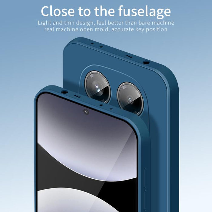 PINWUYO Sense Series Funda de teléfono de silicona líquida TPU, For Xiaomi Redmi Note 14 Pro 4G, For Redmi Note 14 4G 163.25mm, For Xiaomi 15 Pro, For Xiaomi 15, For Xiaomi Redmi Note 14 5G, For Xiaomi Redmi Note 14 Pro+ 5G                             ...