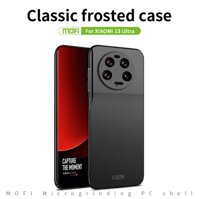 MOFI Micro-Frosted PC Estuche rígido ultrafino para teléfono, For Xiaomi 13 Ultra