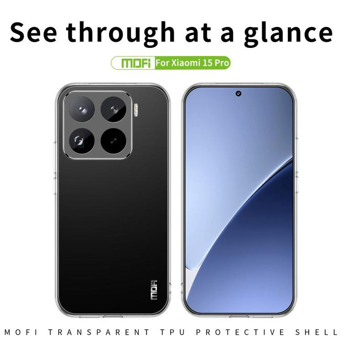 Estuche ultrafino para teléfono de TPU de la serie Ming de MOFI, For Xiaomi 17T, For Redmi Turbo 5 Max / Poco X8 Pro Max 5G, For Redmi Note 15 Pro+ 5G Global 163.3mm, For Redmi Note 15 4G / 5G Global 164mm, For Xiaomi 17 Ultra                          ...