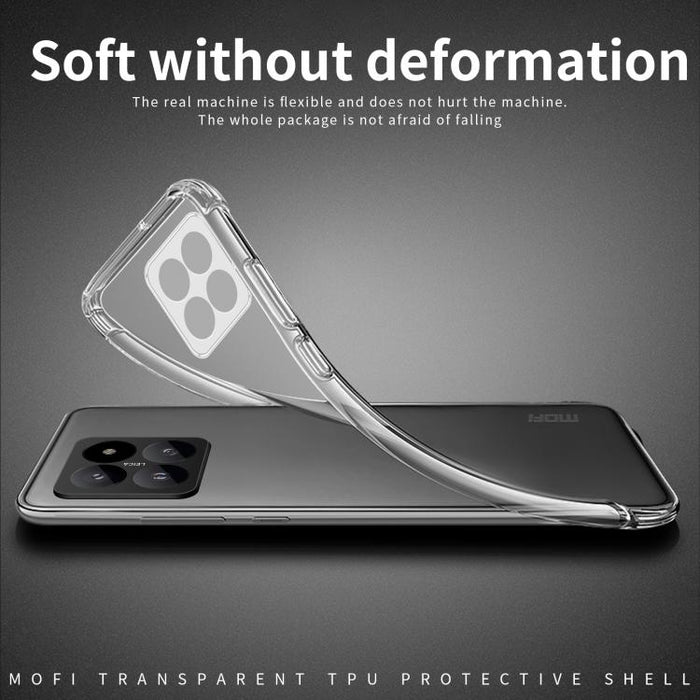 Estuche ultrafino para teléfono de TPU de la serie Ming de MOFI, For Xiaomi 17T, For Redmi Turbo 5 Max / Poco X8 Pro Max 5G, For Redmi Note 15 Pro+ 5G Global 163.3mm, For Redmi Note 15 4G / 5G Global 164mm, For Xiaomi 17 Ultra                          ...