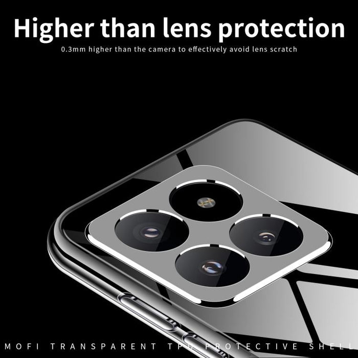 Estuche ultrafino para teléfono de TPU de la serie Ming de MOFI, For Xiaomi 17T, For Redmi Turbo 5 Max / Poco X8 Pro Max 5G, For Redmi Note 15 Pro+ 5G Global 163.3mm, For Redmi Note 15 4G / 5G Global 164mm, For Xiaomi 17 Ultra                          ...