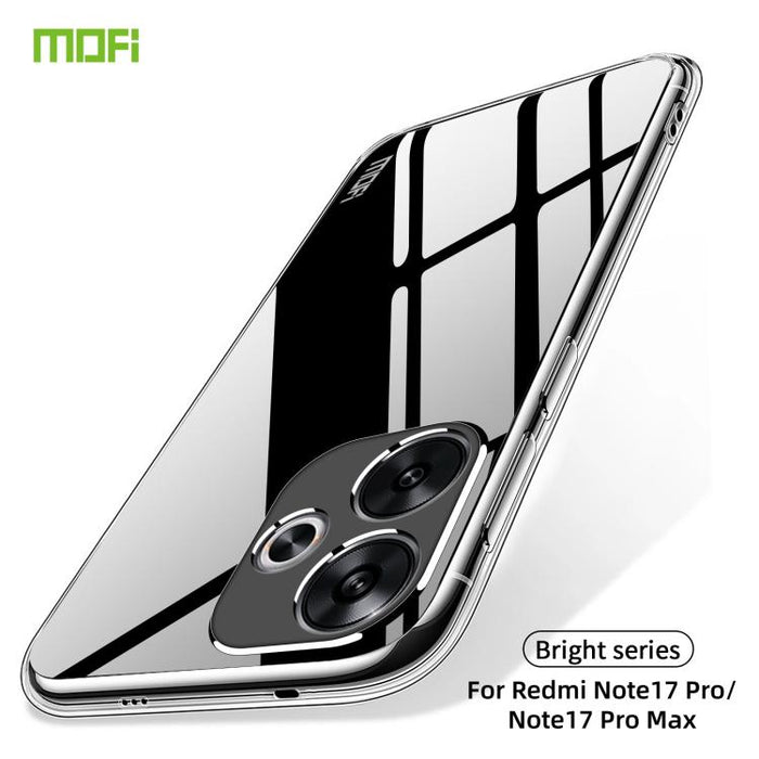 Estuche ultrafino para teléfono de TPU de la serie Ming de MOFI, For Xiaomi 17T, For Redmi Turbo 5 Max / Poco X8 Pro Max 5G, For Redmi Note 15 Pro+ 5G Global 163.3mm, For Redmi Note 15 4G / 5G Global 164mm, For Xiaomi 17 Ultra                          ...