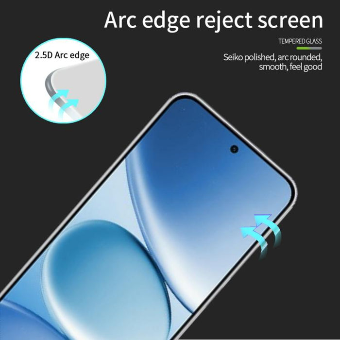 PINWUYO 9H 2.5D Película de vidrio templado de pantalla completa, For Redmi Note 15 Pro Global 163.6mm, For Redmi 15 5G EU 171mm, For Redmi 15 4G EU 171mm / Poco M7 Plus, For Redmi  15C 4G 171.5mm / Poco C85, For Redmi 15C 5G 173.1mm, For Xiaomi Poco M...